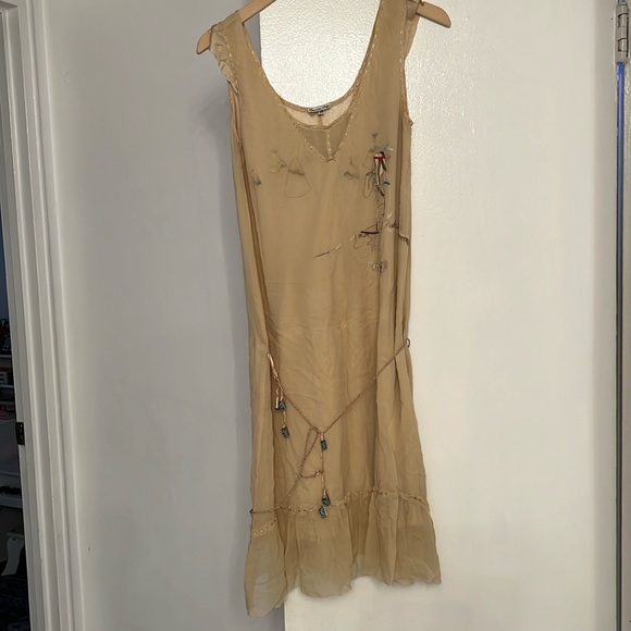 Vintage American Retro Dress Sz 38 / 0 - 4 - Picture 2 of 6